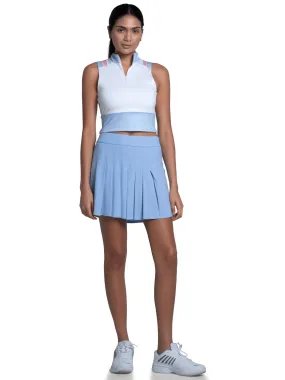 1910641-452 | EDGE CUT CROP TANK | AIR BLUE