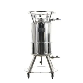 260lb ASME Solvent Tank or Collection Tank | V0 | Assembled