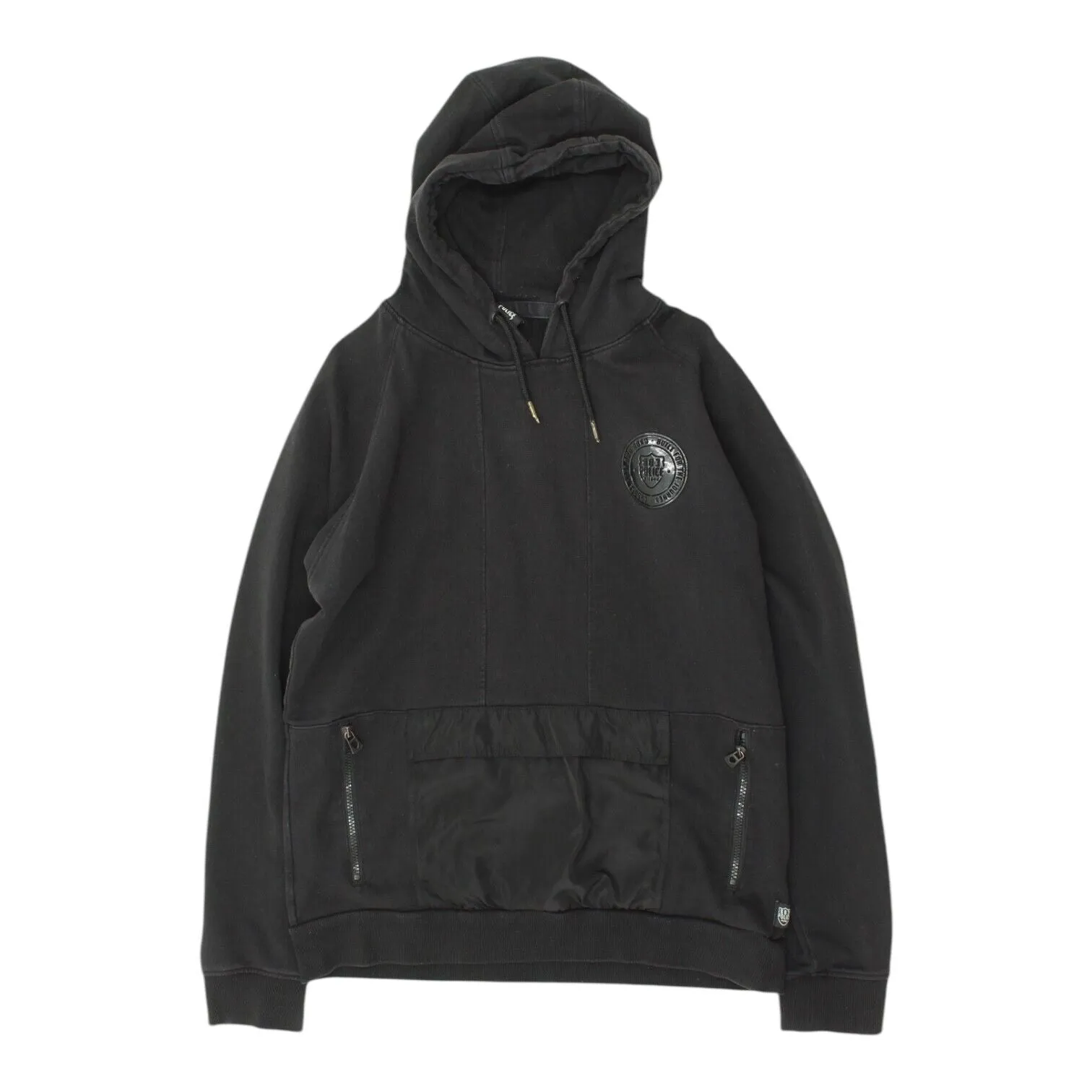 883 Police Mens Black Pullover Hoodie | Casual Designer Streetwear Hoody VTG