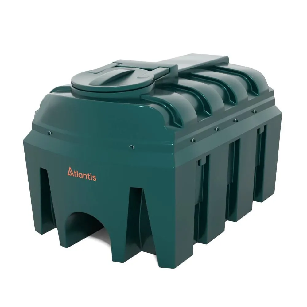 Atlantis 1300 Litre Bunded Plastic Oil Tank