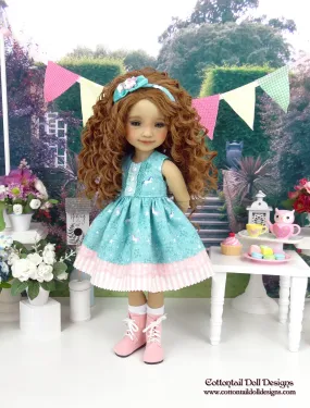 Bitty Unicorns - dress with boots for Ruby Red Fashion Friends doll
