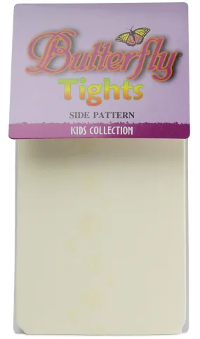 Butterfly Kids Collection Side Pattern Tights Style: 366
