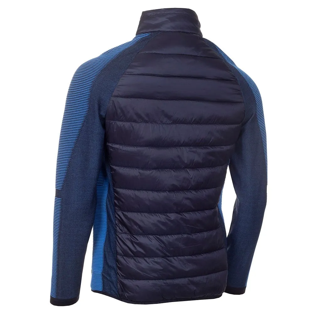 Calvin Klein Dynamo Tech Knit Jacket - Navy/Ocean Blue