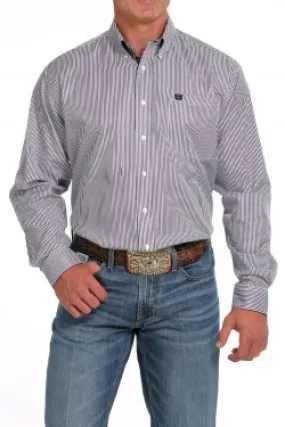 CINCH LS STRIPE BUTTON SHIRT