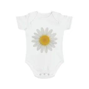 Daisy Short Sleeve Baby Bodysuit