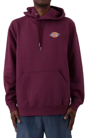 Dickies Fleece Embroidered Logo Pullover Hoodie Men’s Grape Wine (Twr20Gw9)