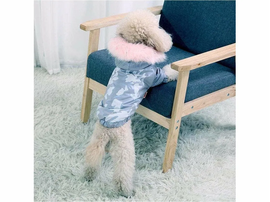 Dog M Chest 45cm Silver