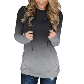 Fantaslook Womens Hoodie Sweatshirts Casual Tunic Tops Pullover Hoodie Long Sleeve Hoody with Pockets