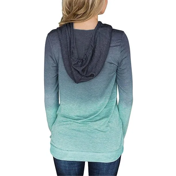 Fantaslook Womens Hoodie Sweatshirts Casual Tunic Tops Pullover Hoodie Long Sleeve Hoody with Pockets