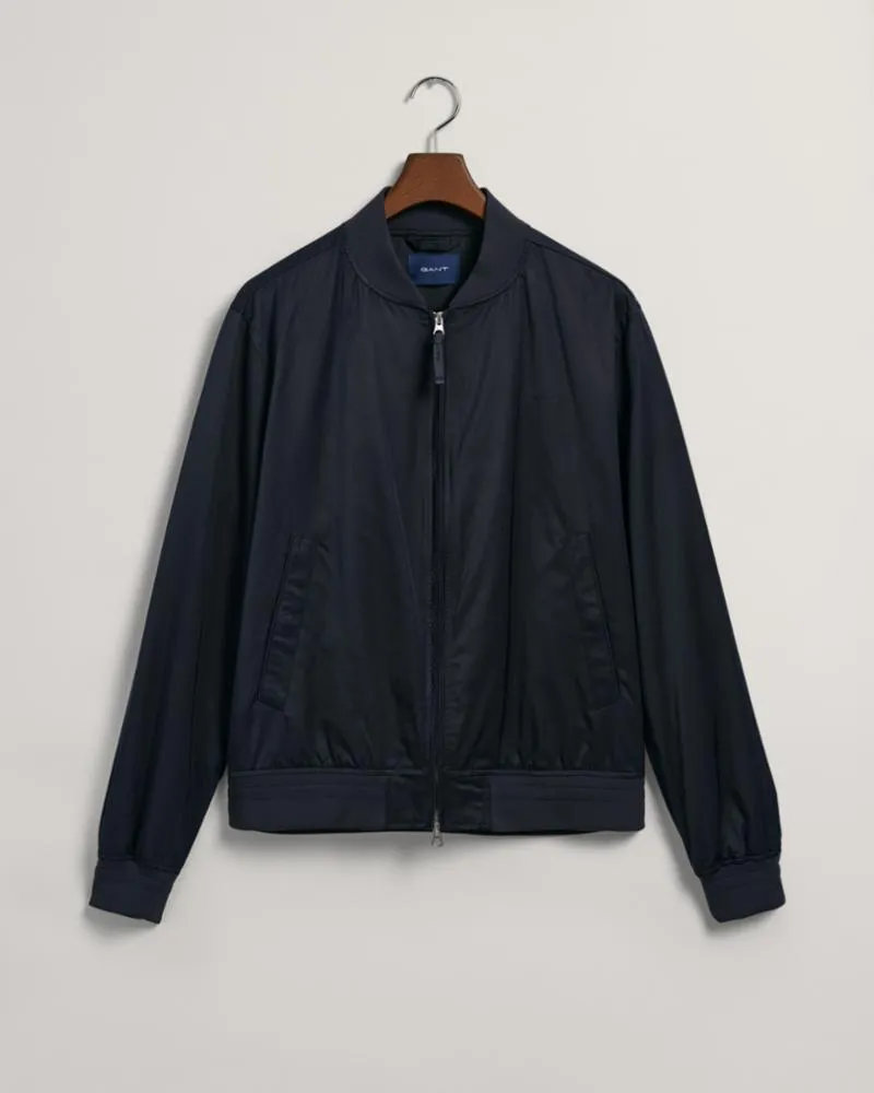 Gant Apparel Mens LIGHT BOMBER JACKET 433/EVENING BLUE