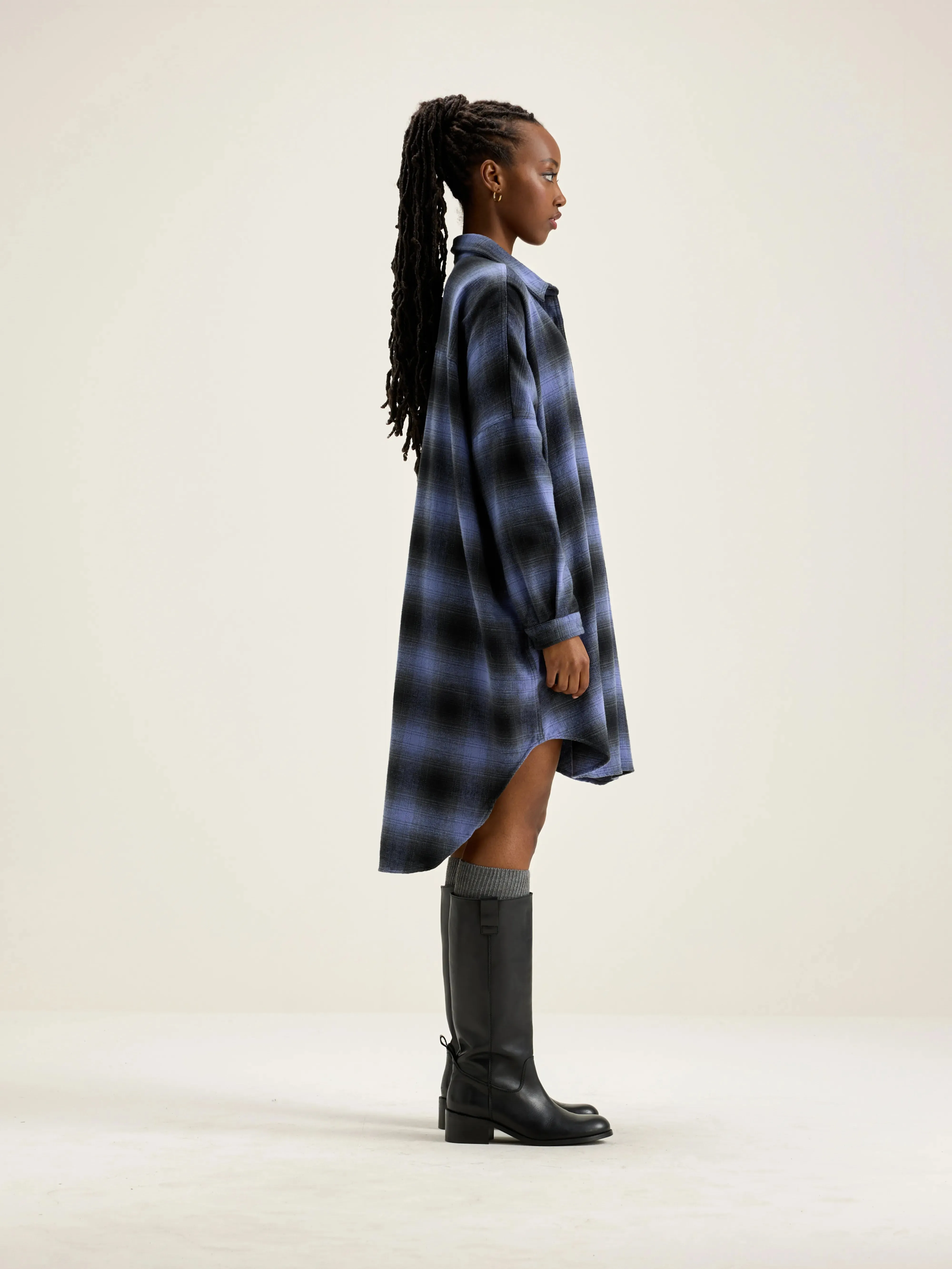 Genk shirt dress (242 / W / CHECK N)