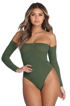 Get With It Knit Bodysuit
