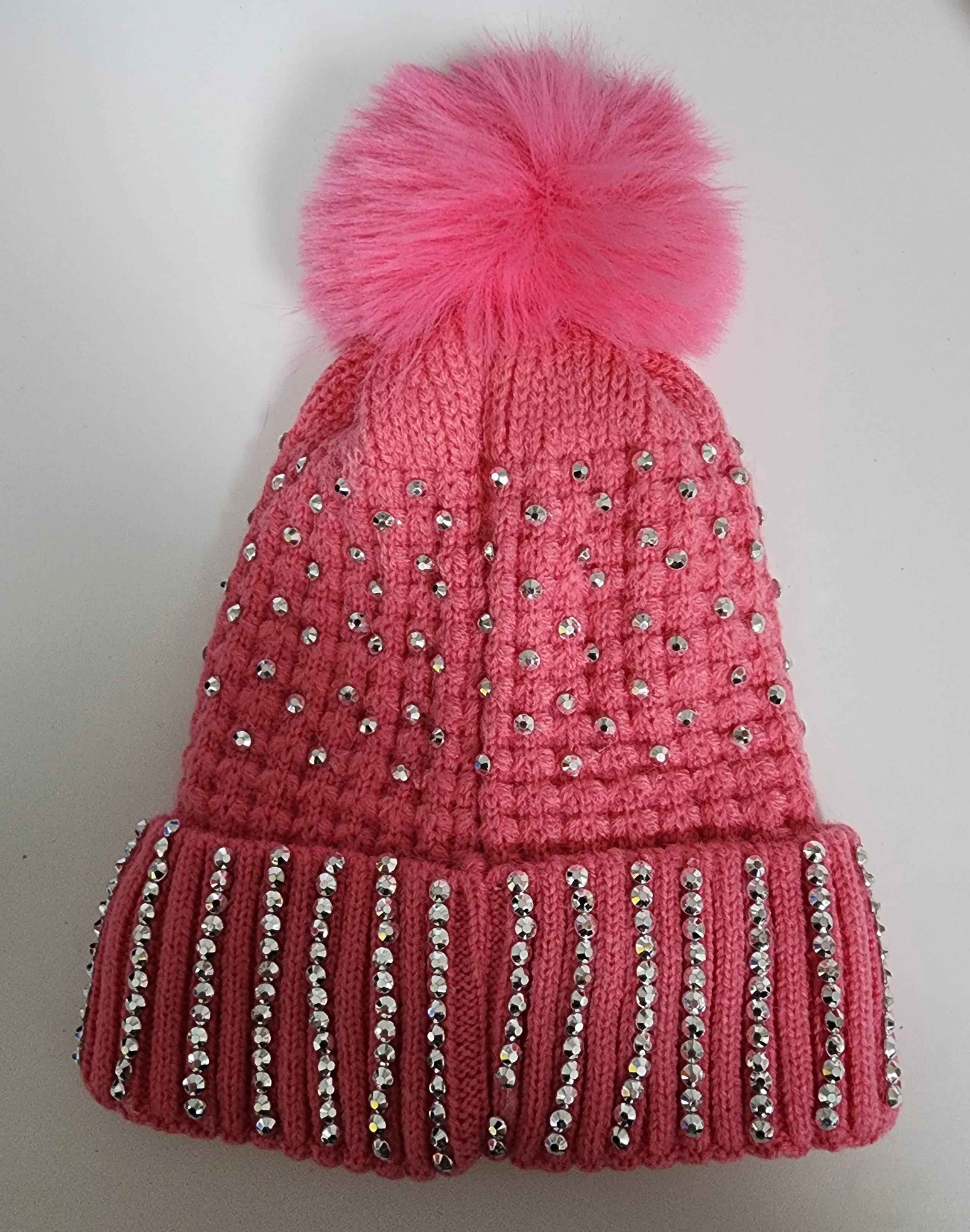 Girls Knit Hat (Click for colors)