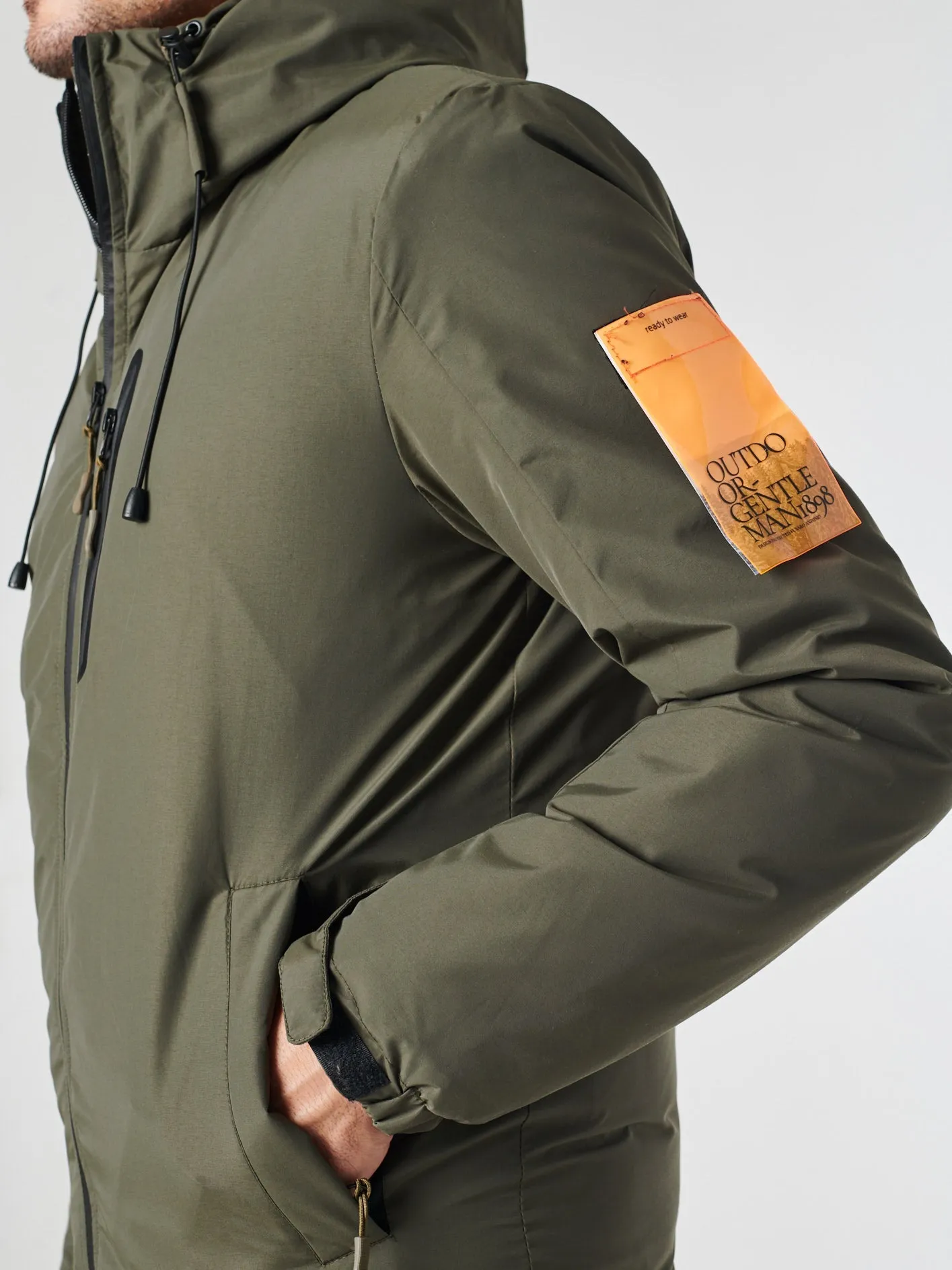 Giubbino bomber con cappuccio - Modern