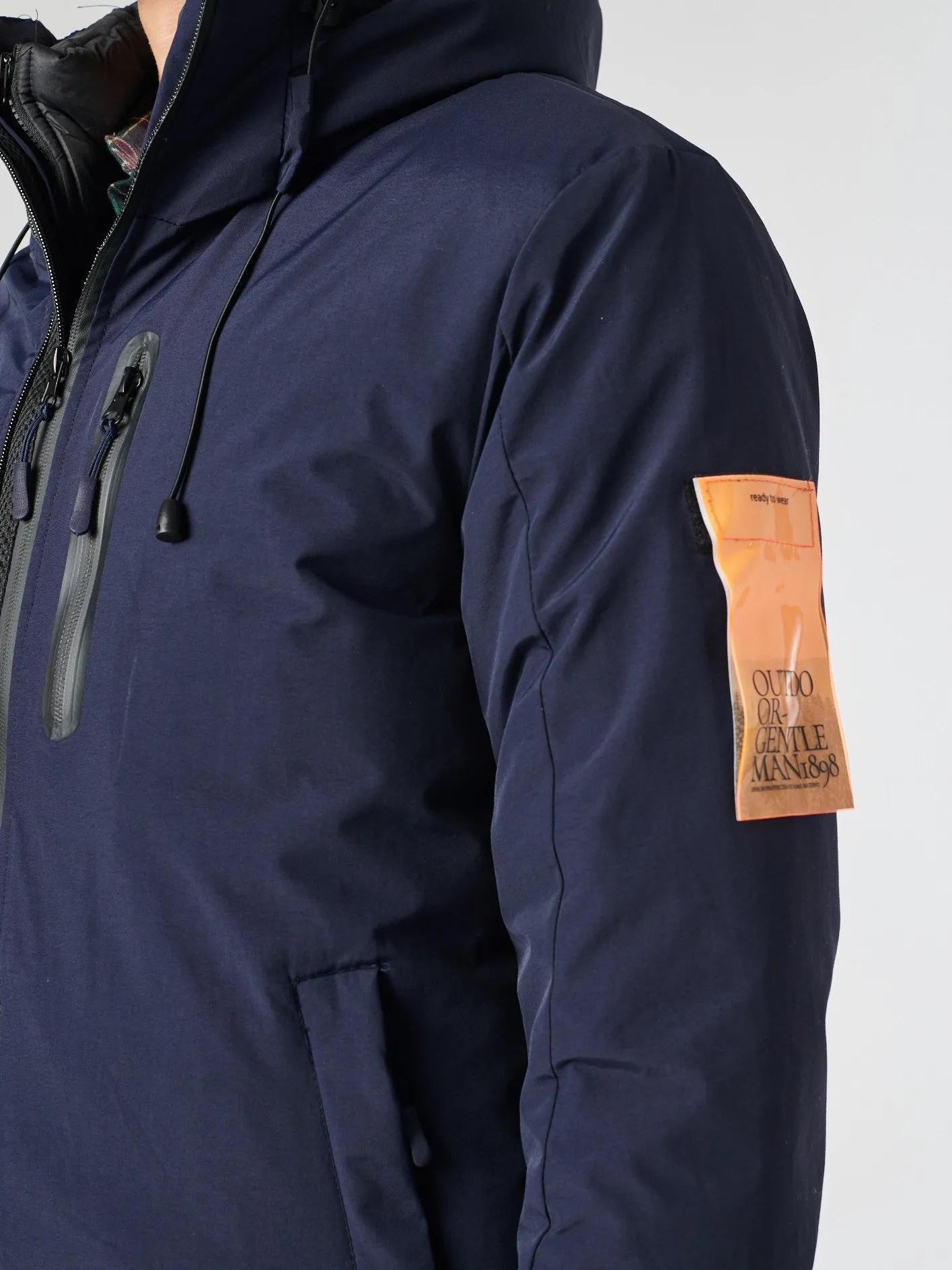Giubbino bomber con cappuccio - Modern