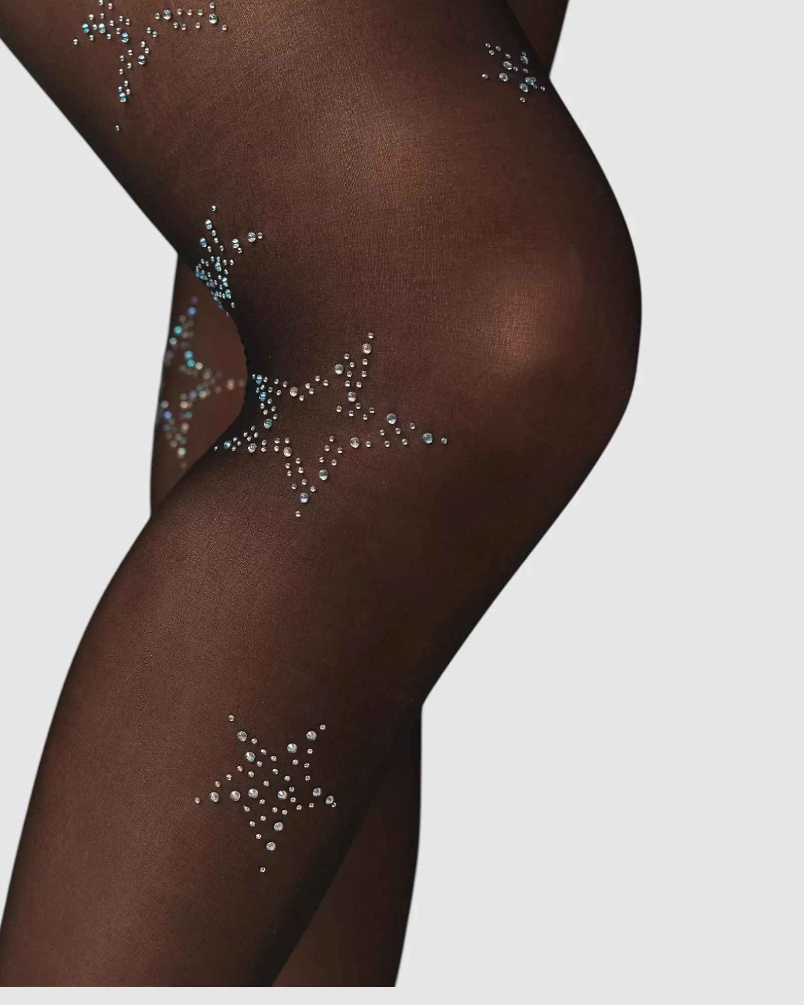 Glitter Star Sheer Tights