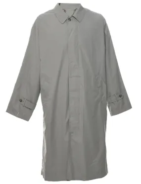 Grey Trench Coat - L