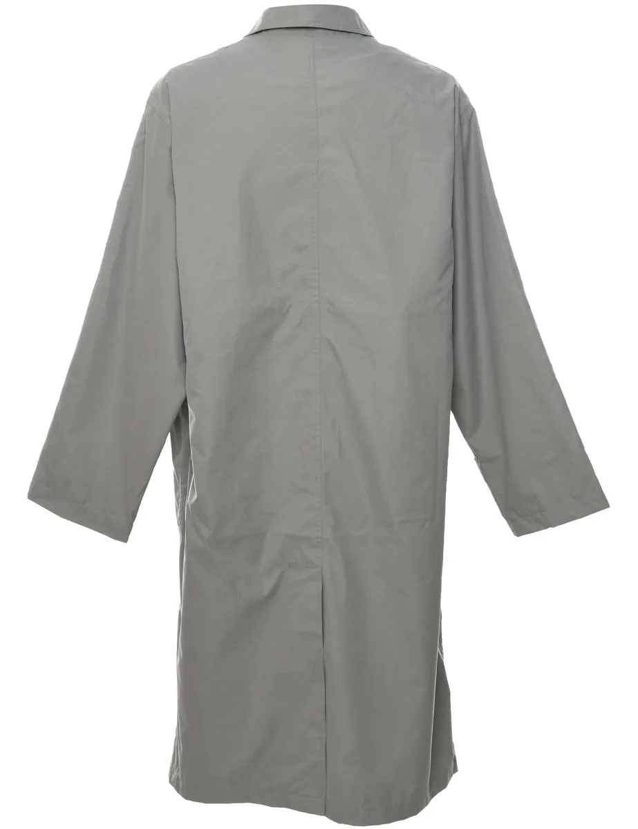 Grey Trench Coat - L