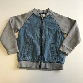 H&M Denim Bomber Jacket Age 6