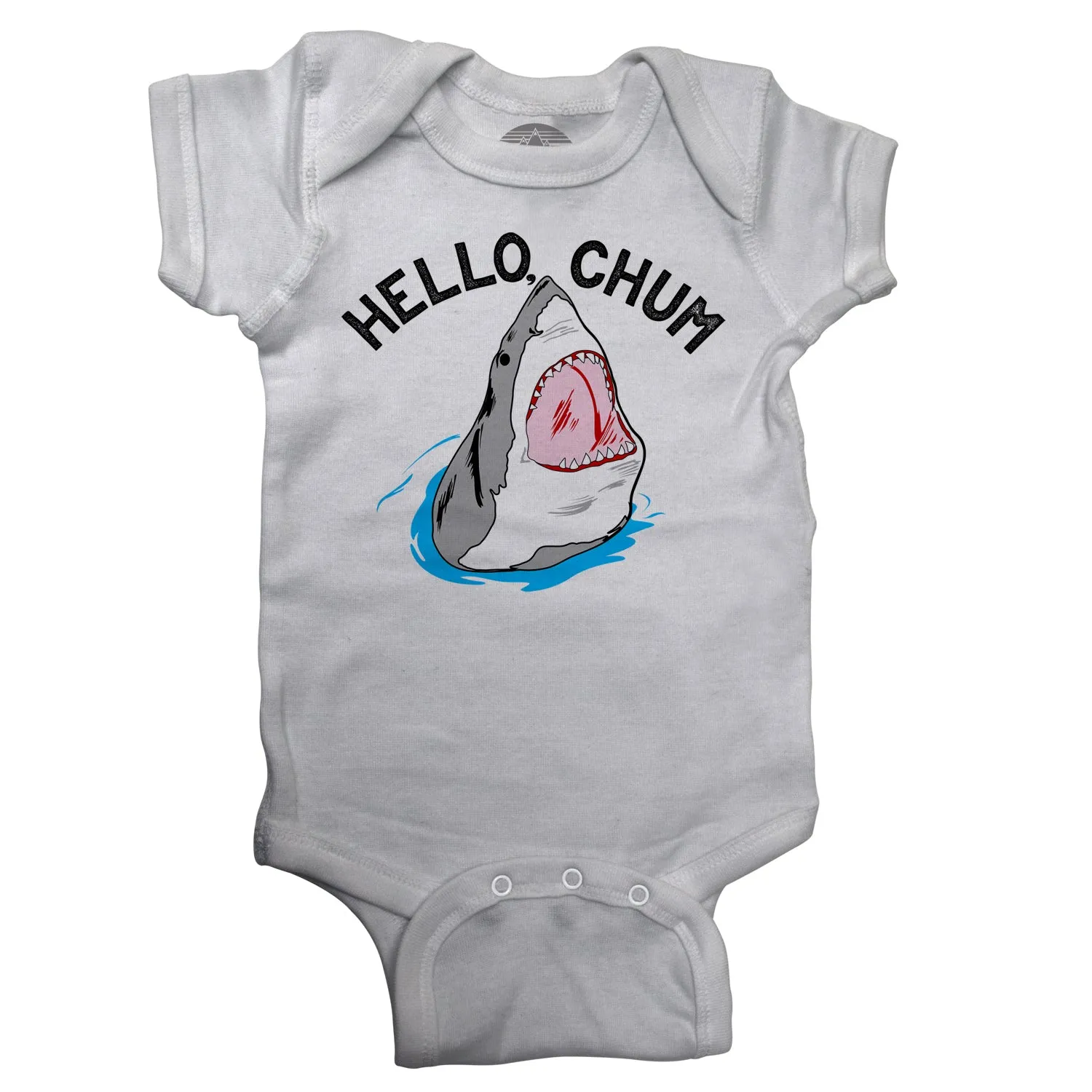 Hello Chum Shark Infant Bodysuit - Unisex Fit