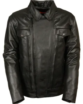 High Quality New Style Fashion  Men's High End Utility Pocket Vented Cruiser Jacket