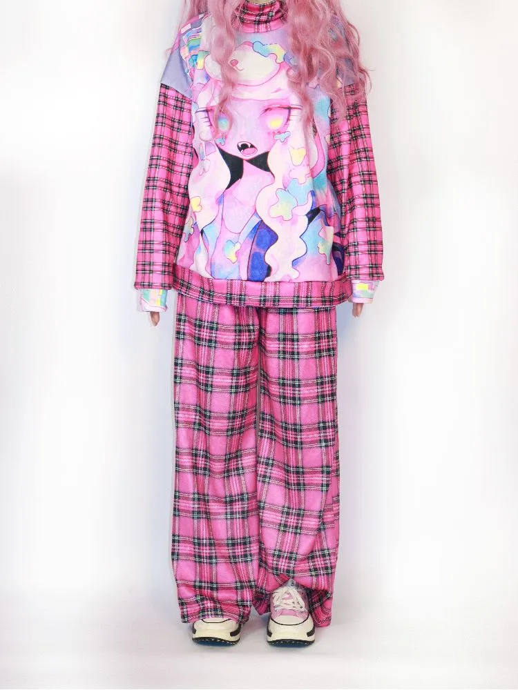 High Waist Wide Leg Pants【s0000010856】