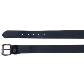 Hooey Leathers Men's Bomber Black Belt