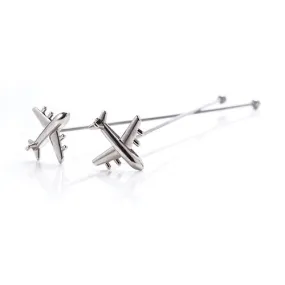 Irving™ Stainless Steel Airplane Stir Sticks by Viski
