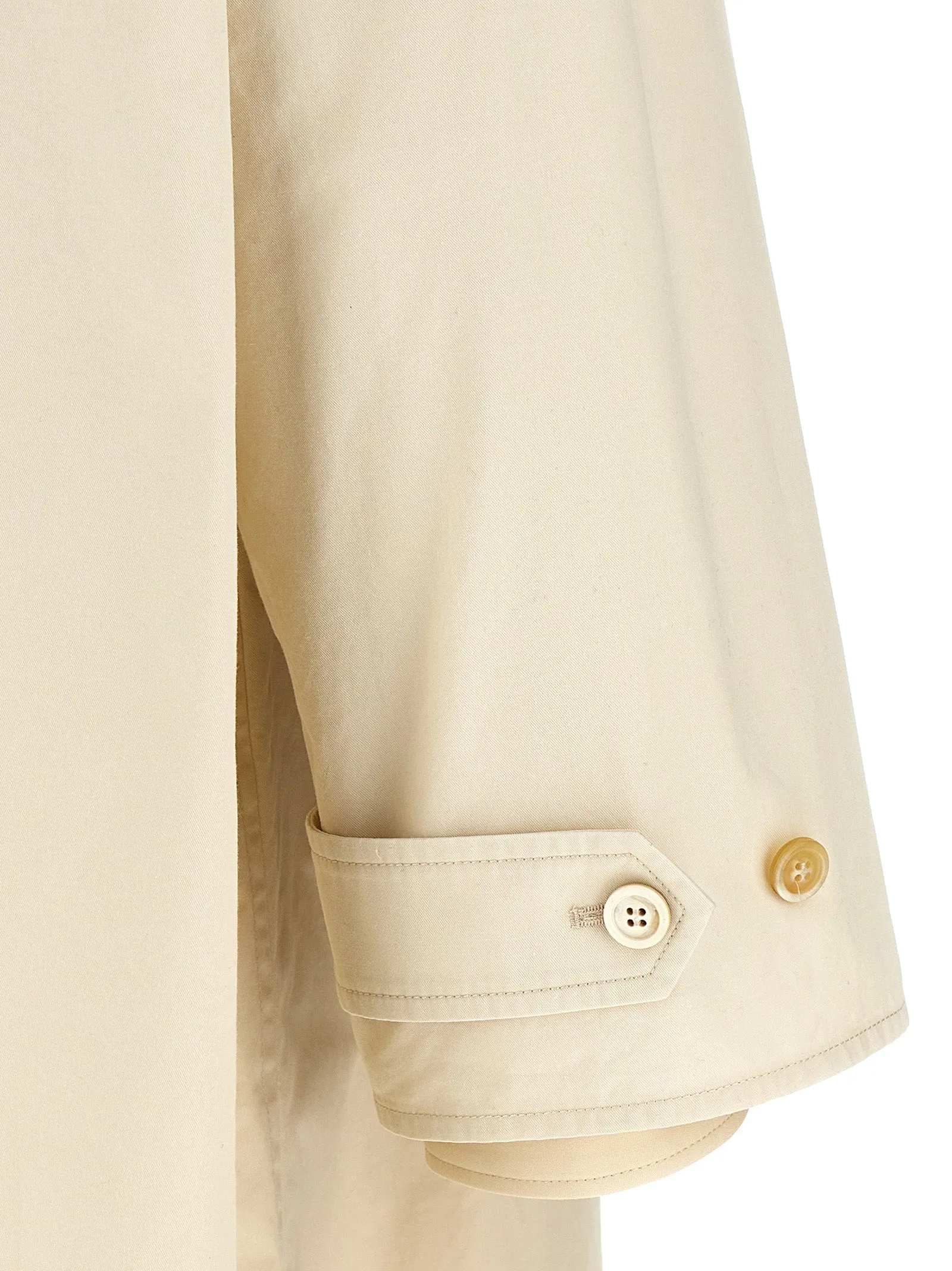 Layered Trench Coat Trench E Impermeabili Beige