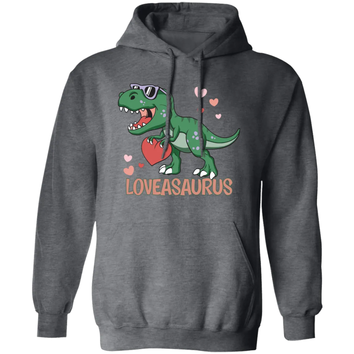Loveasaurus Pullover Hoodie
