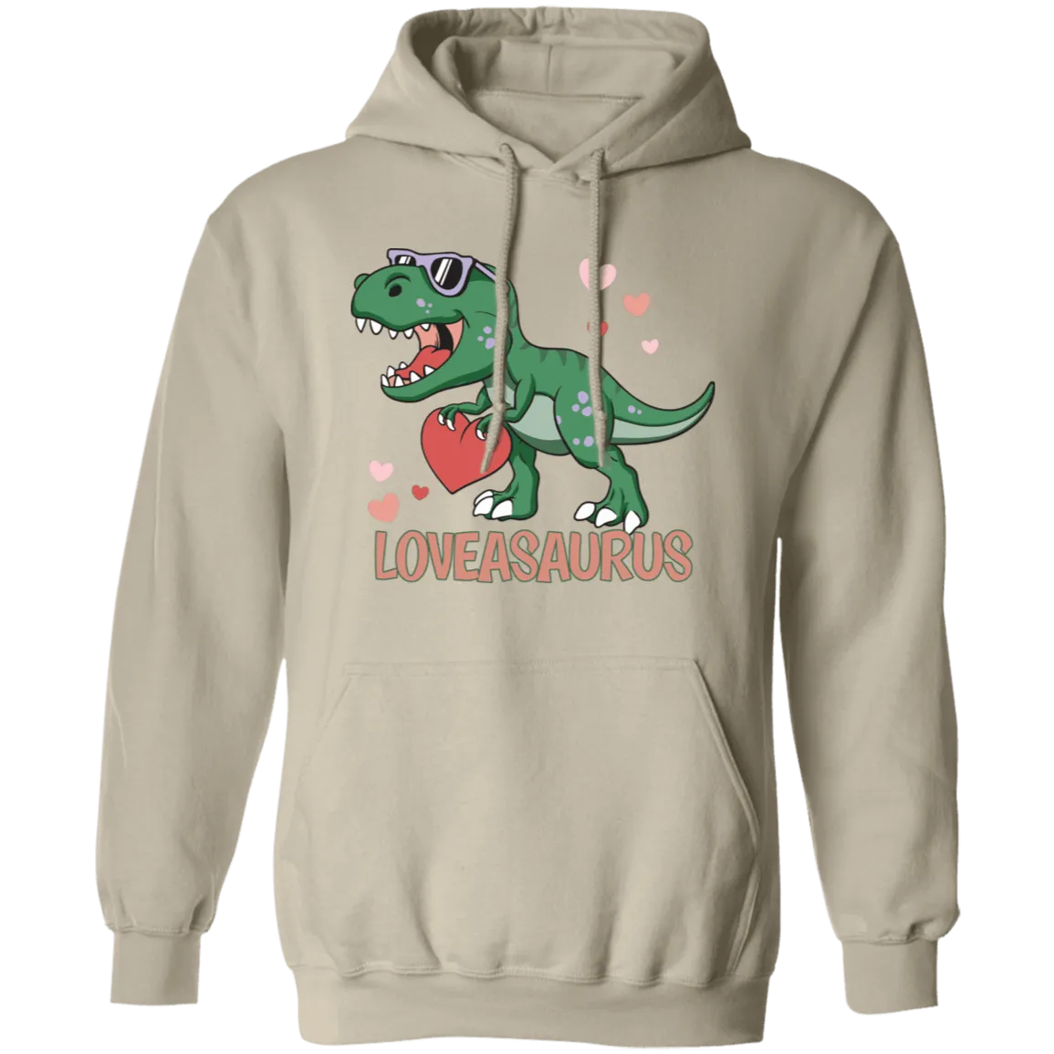 Loveasaurus Pullover Hoodie