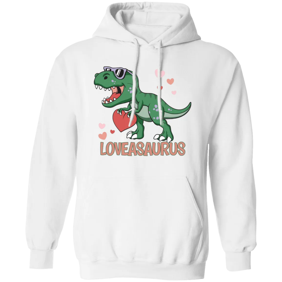 Loveasaurus Pullover Hoodie