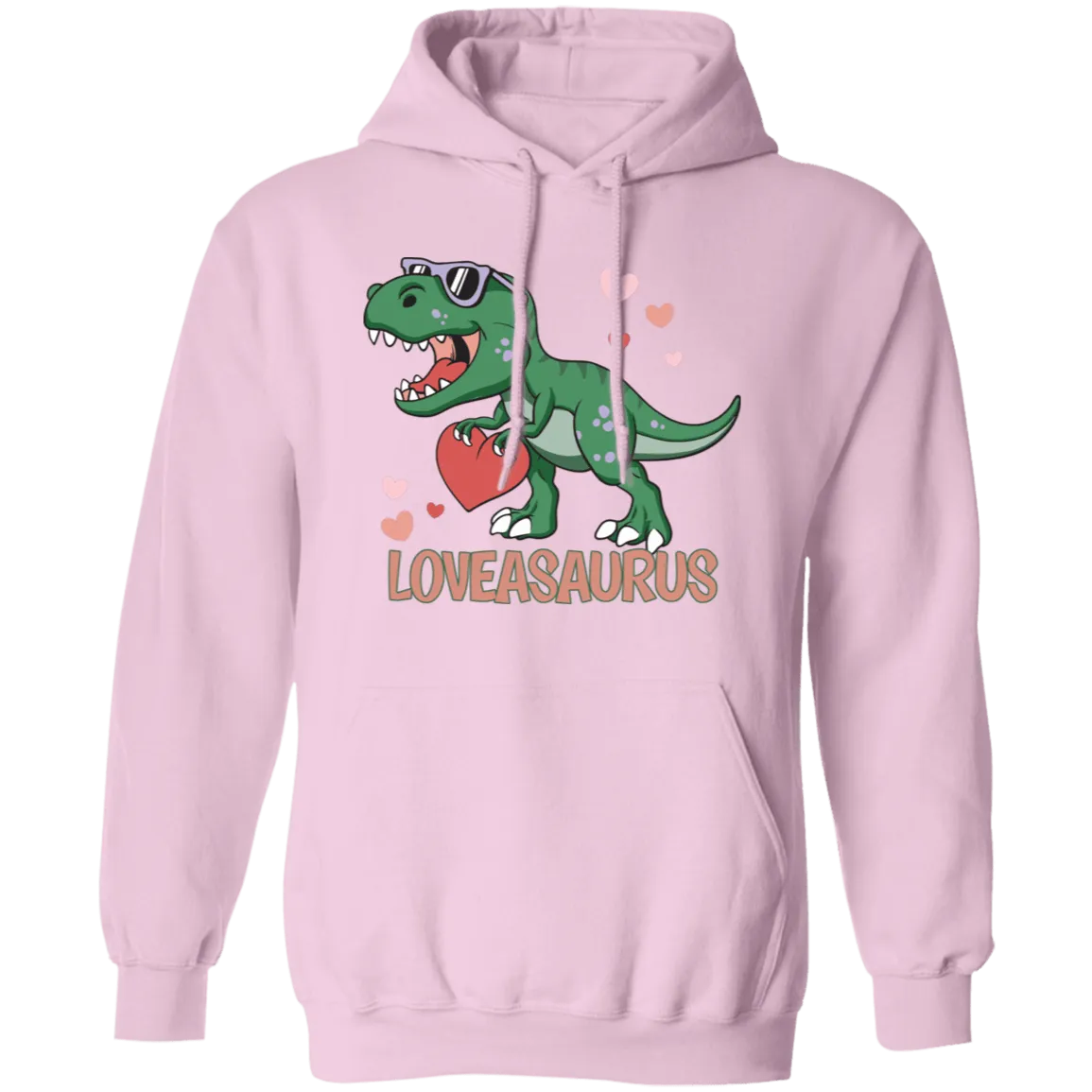Loveasaurus Pullover Hoodie