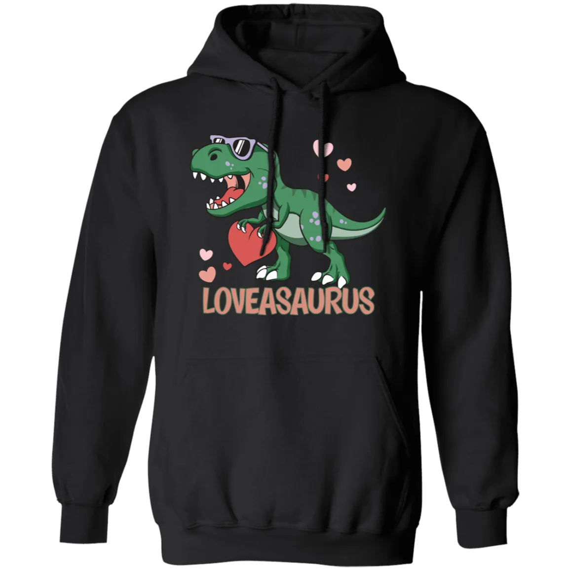 Loveasaurus Pullover Hoodie