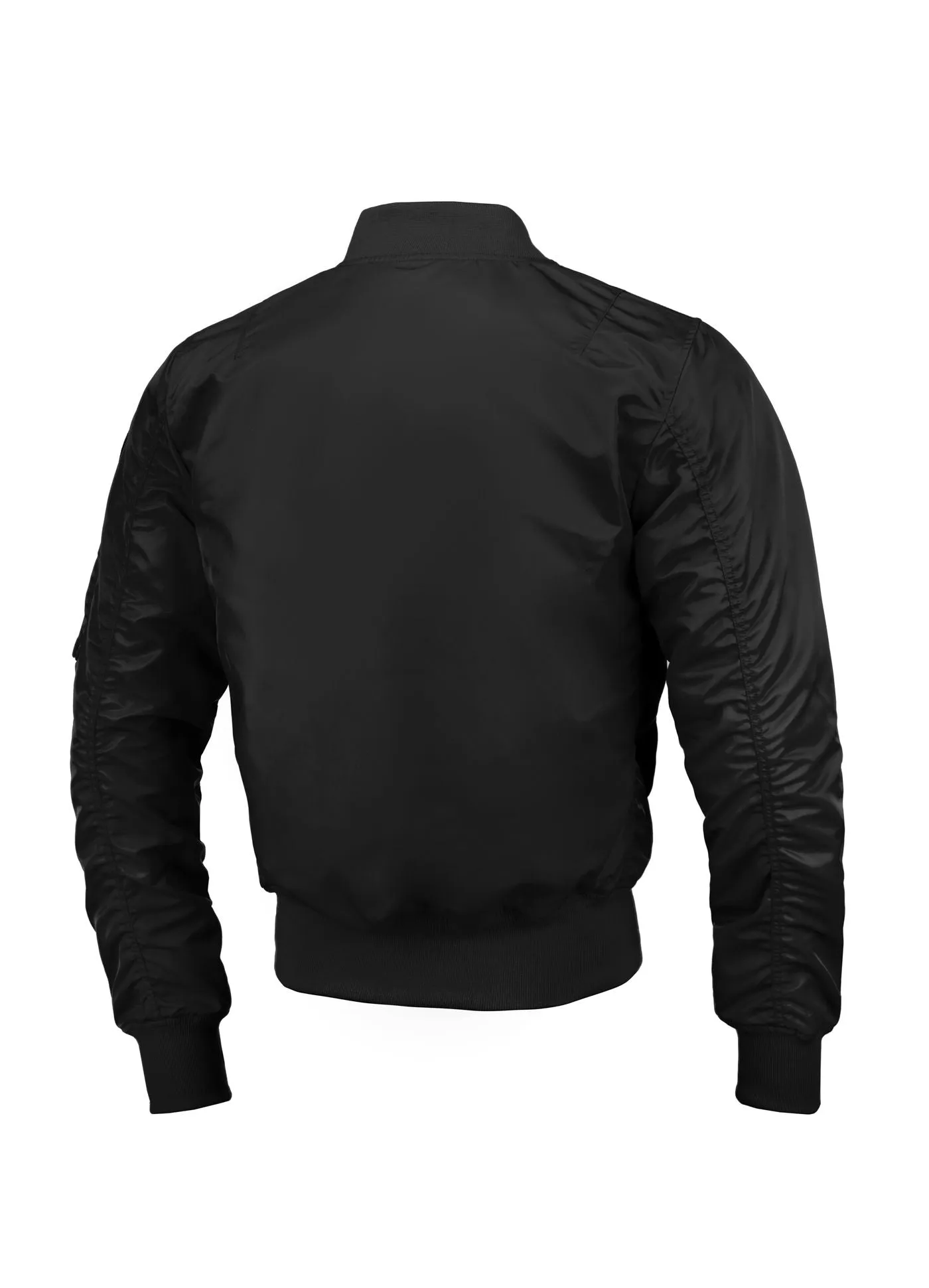 MA-1 Logo Bomber Jacket - Black