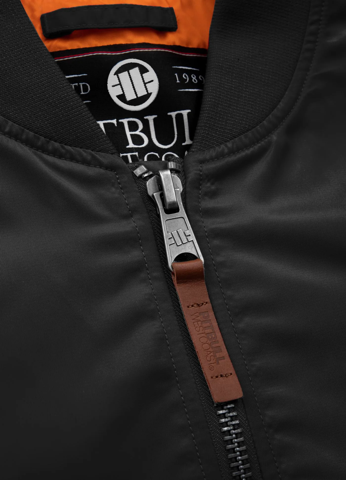 MA-1 Logo Bomber Jacket - Black