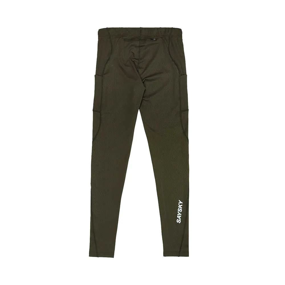 Men's Combat   Long Tights - Green