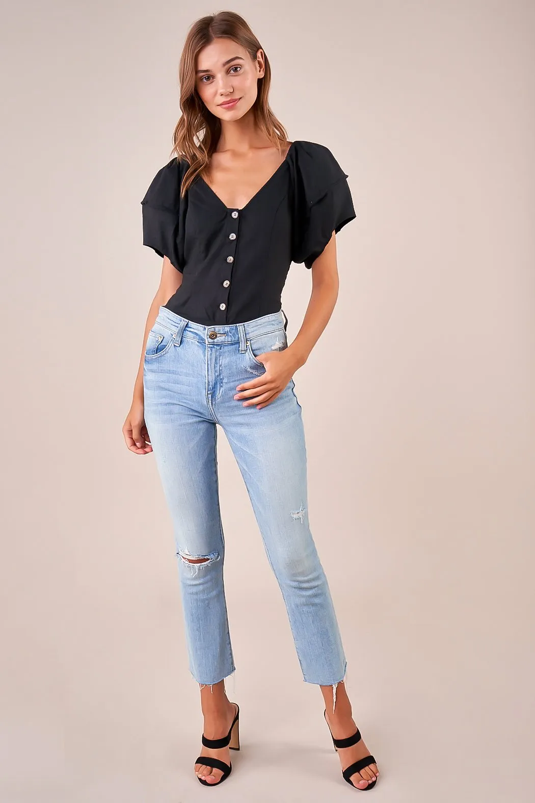 Mirabelle Puff Sleeve Bodysuit