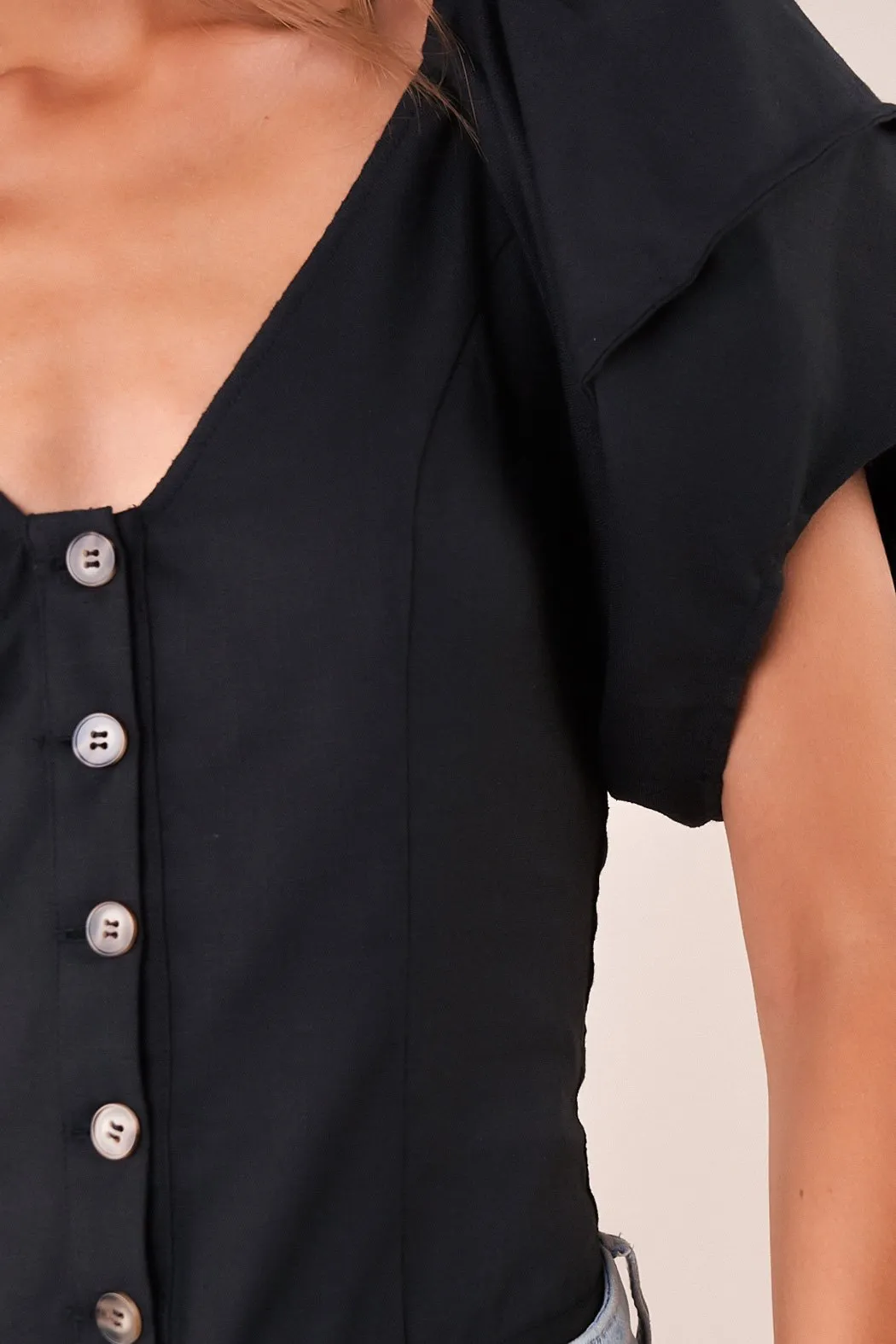 Mirabelle Puff Sleeve Bodysuit