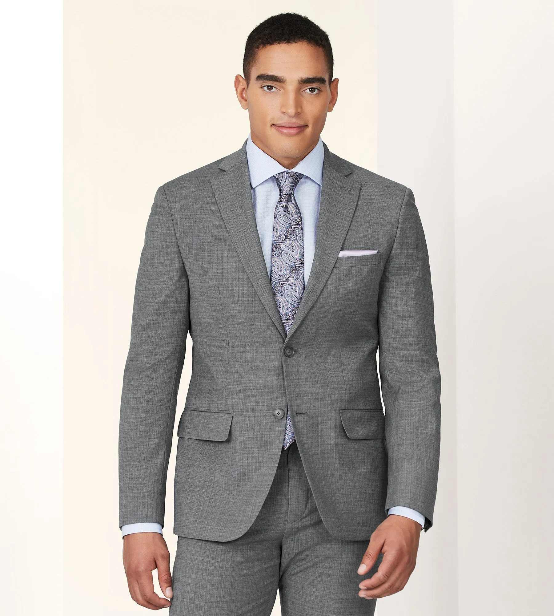 Modern Fit Wool Suit