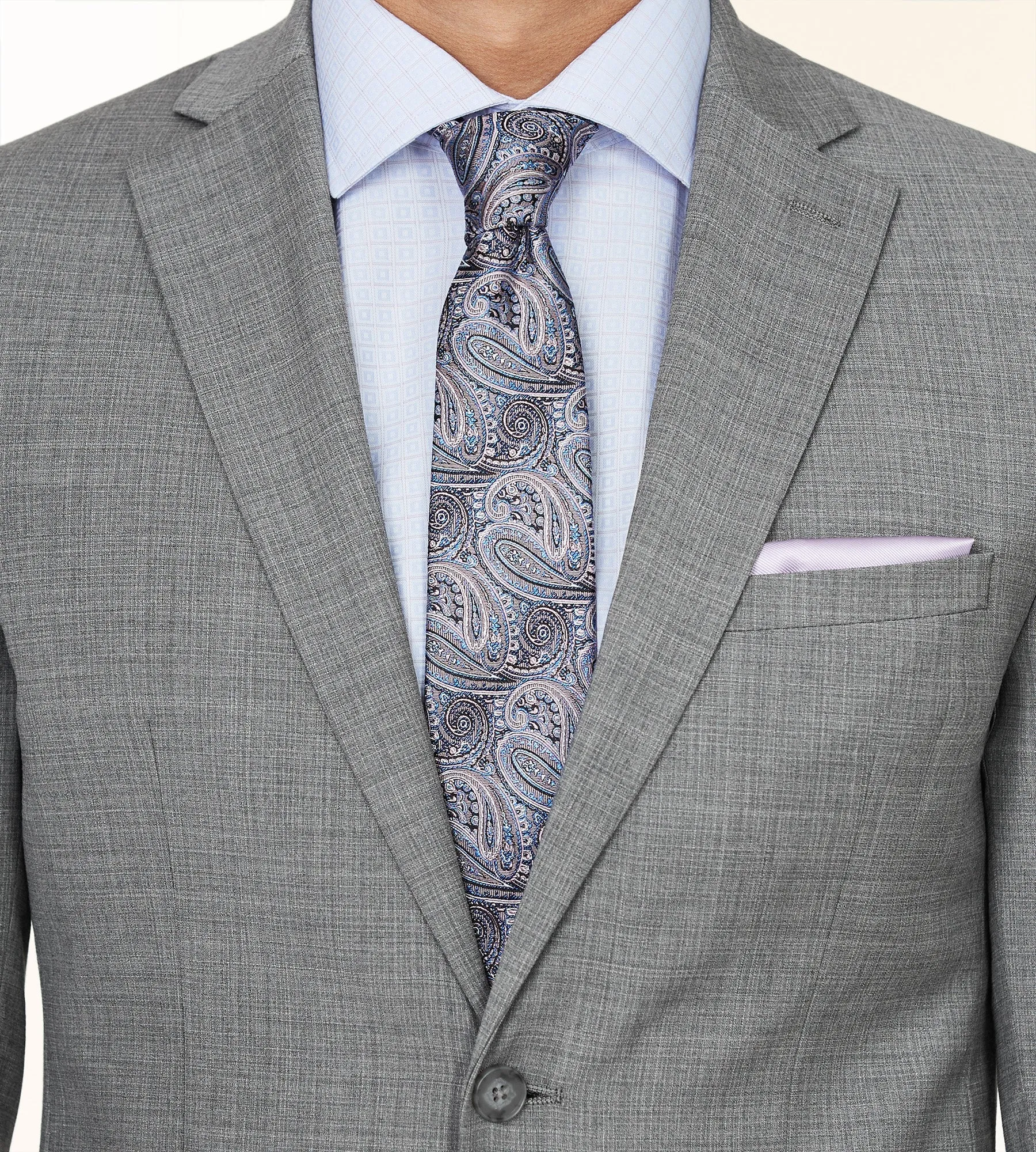 Modern Fit Wool Suit