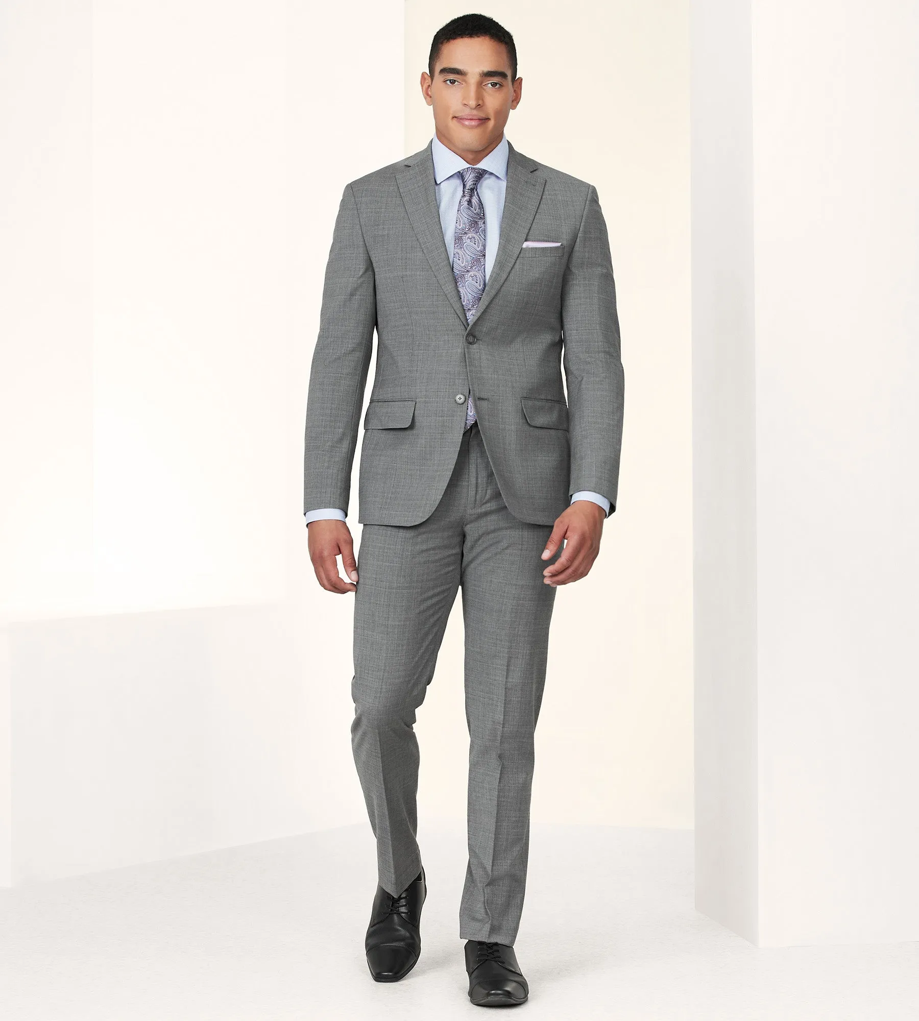Modern Fit Wool Suit