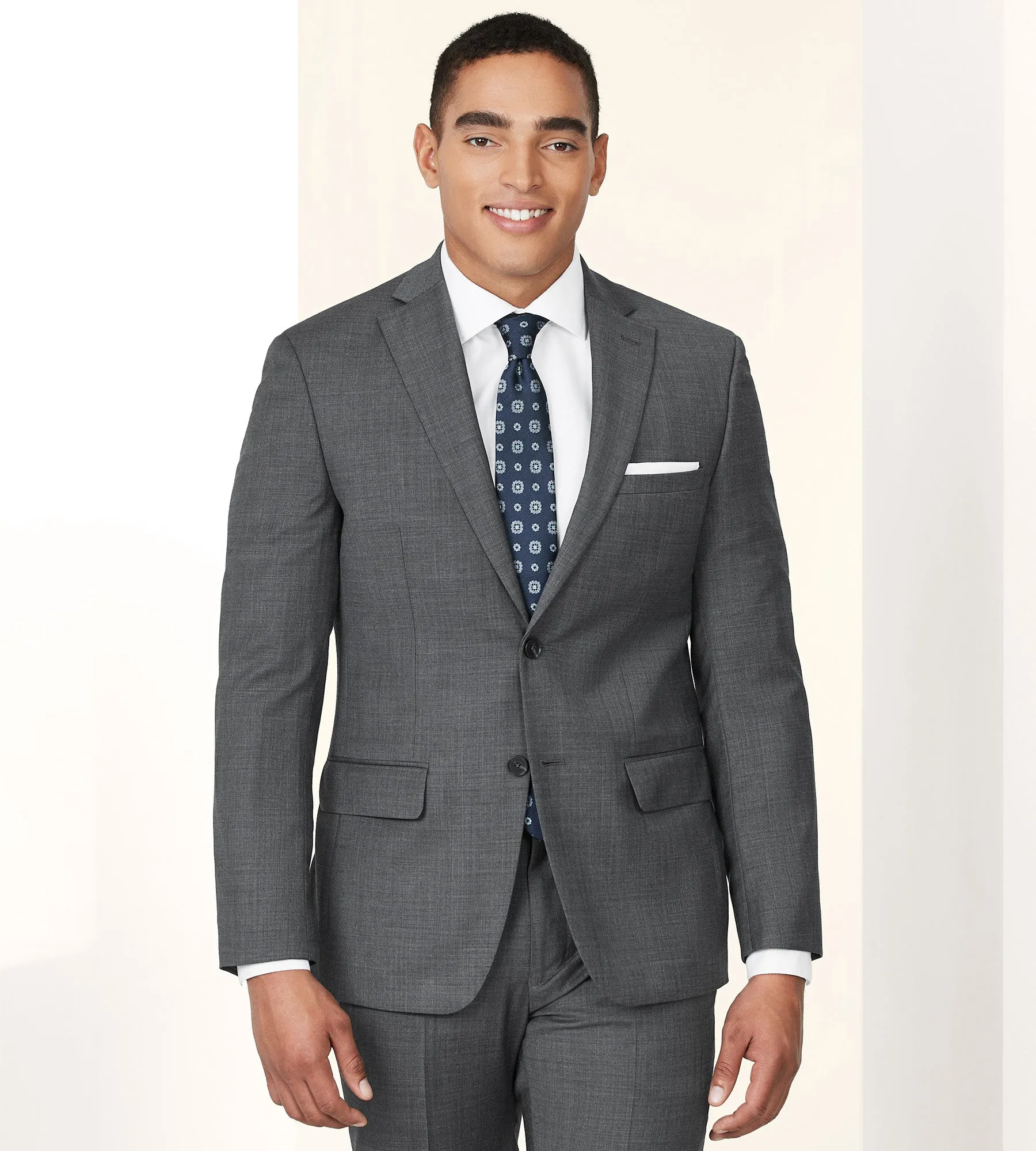 Modern Fit Wool Suit