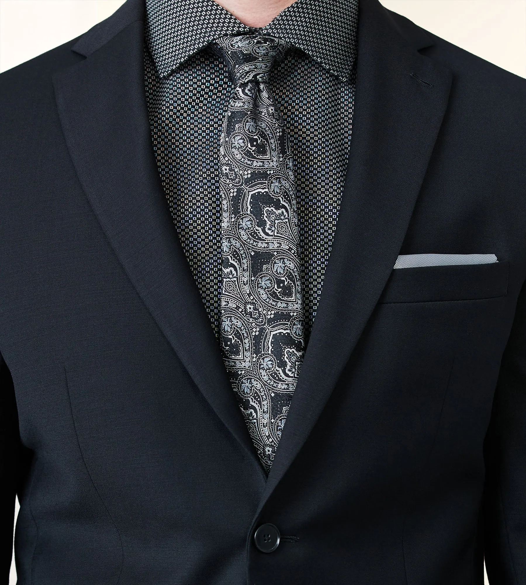 Modern Fit Wool Suit