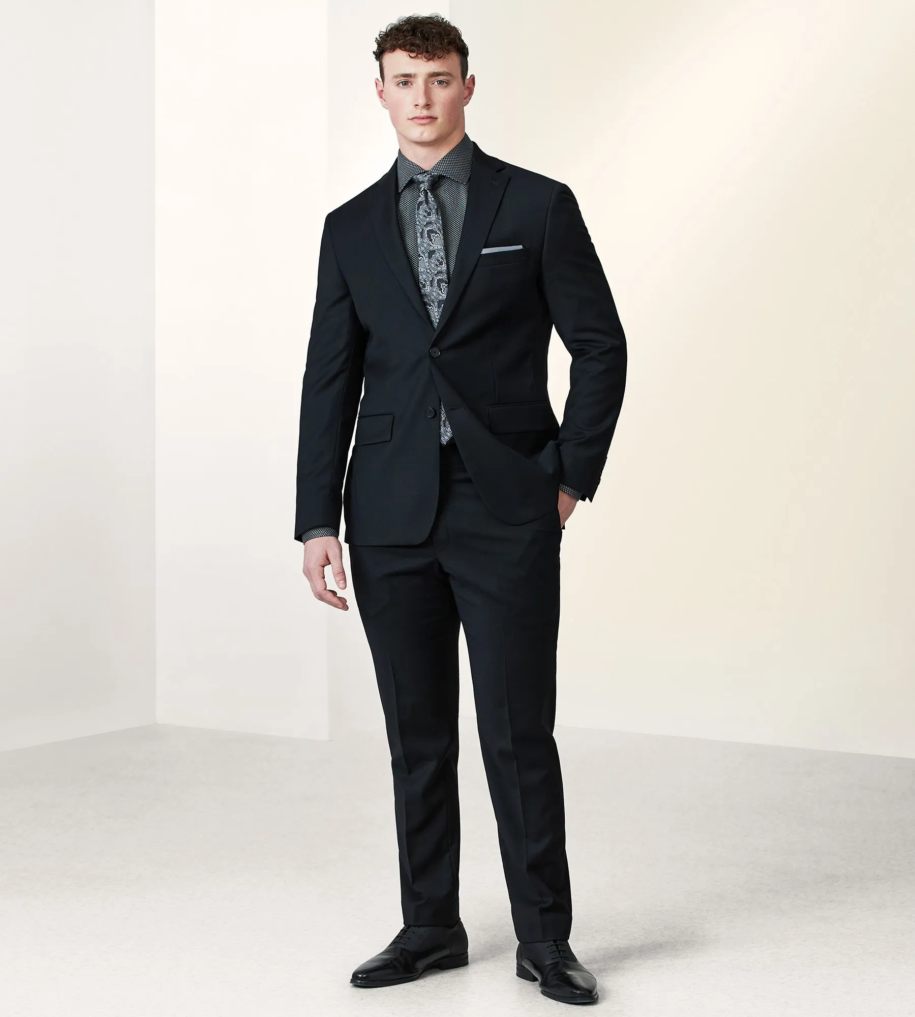 Modern Fit Wool Suit