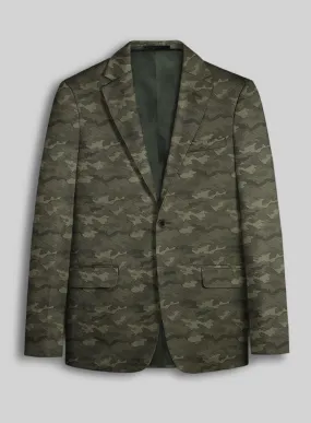 Modern Green Camo Jacket