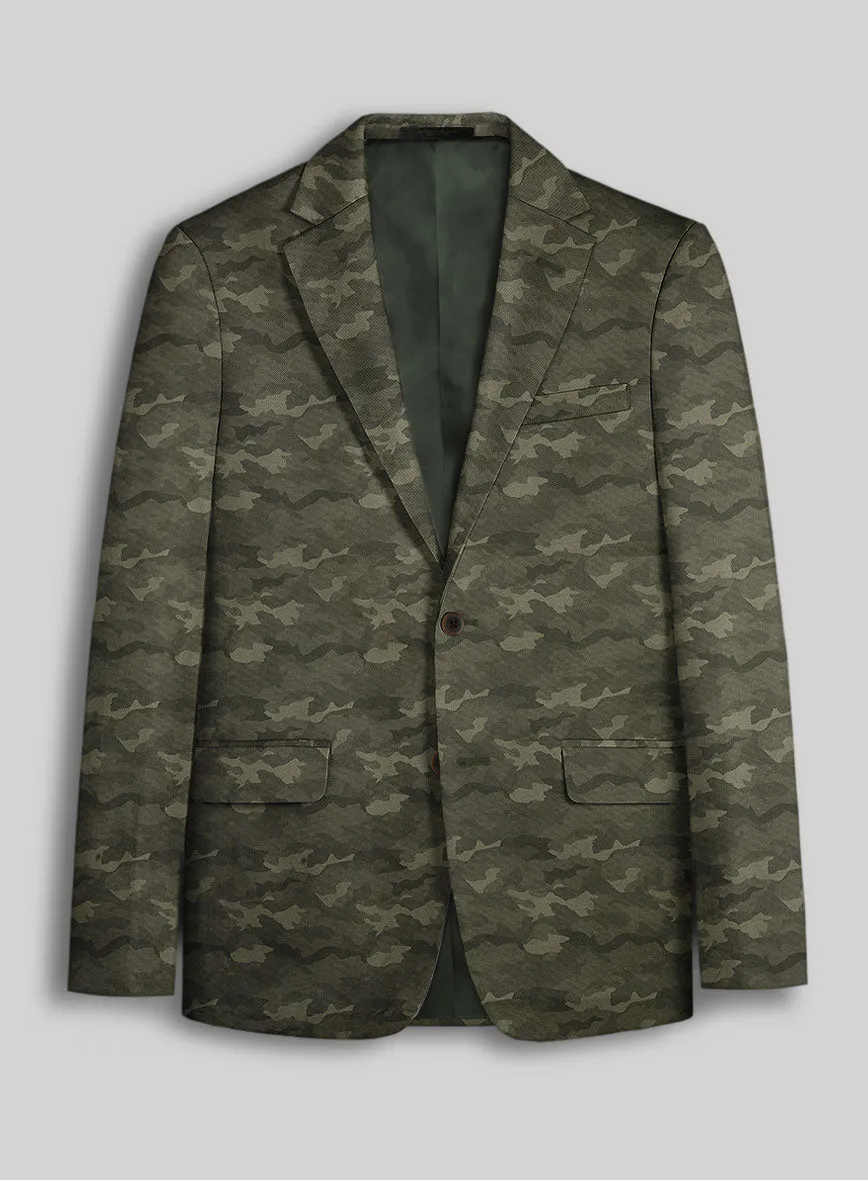 Modern Green Camo Jacket