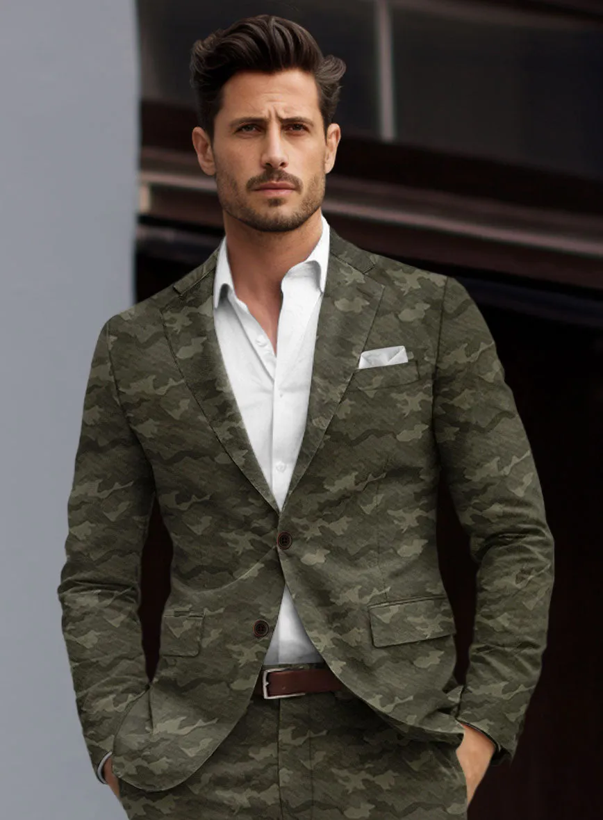 Modern Green Camo Jacket