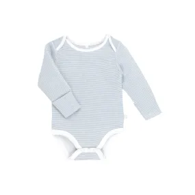 MORI Long Sleeve Bodysuit (Blue Stripe)