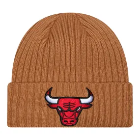 New Era Chicago Bulls Color Pack Cuffed Knit- Khaki